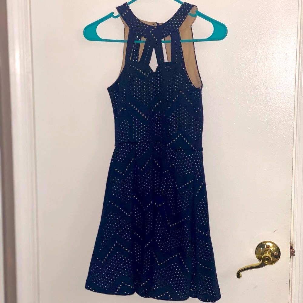 Crystal Doll A-Line Laser Cut Dress